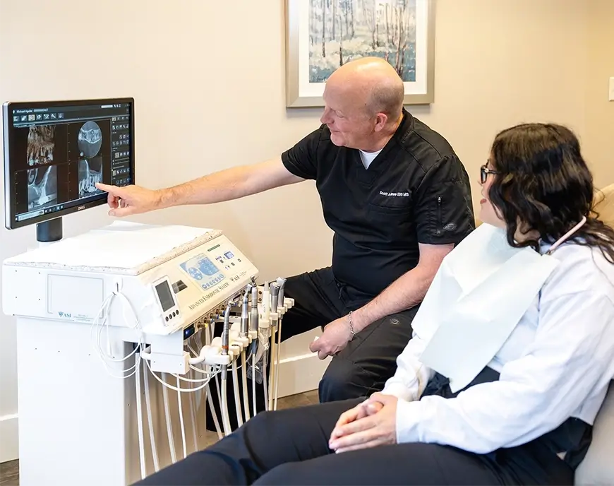 Photo from the office at Oak Hills Endodontics