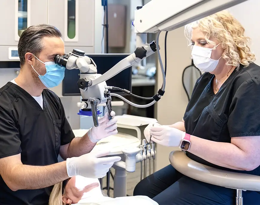 Photo from the office at Oak Hills Endodontics