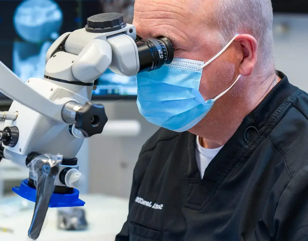 Photo of Dr. Janse working