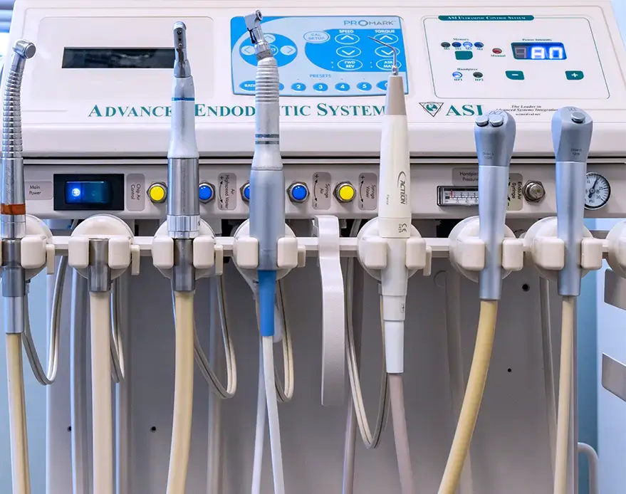 Picture of ultrasonic instrument machine